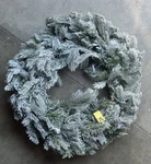 Vickerman 30" Frosted Artificial Wreath W/ Multi Colored Lights A156832LED New. Fixed Price $88.00.