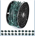 Ultimate Unicorn 500 Ft C9 Light Socket Set Spool, Christmas Stringer Bulk Re.... Fixed Price $180.00.