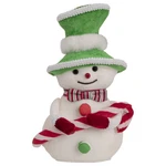 Northlight 10" Snowman With Candy Cane Christmas Figure. Fixed Price $22.49.