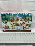 Advent Christmas Street Building Block Calendar SX2072 24 Days Countdown. Fixed Price $19.99.