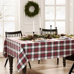 Christmas Classic Holiday Plaid Cotton Rectangle Tablecloth - Multicolor. Fixed Price $25.89.