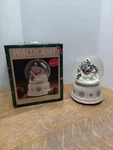 Pfaltzgraff Nordic Christmas Musical Snow Globe Plays Sleigh Ride 7" Tall 2000. Fixed Price $18.70.