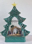 Christmas Water Filled Snow Globe Light Up Nativity Scene Home Xmas Decor. Fixed Price $22.50.