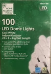 Home Accents Holiday 100 Cool White Led Dome String Lights 29 Ft Christmas. Fixed Price $13.49.