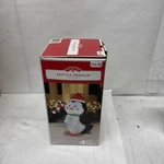 4FT Christmas Penguin Lights Up, Self Inflatable Holiday Time Festive Winter New. Fixed Price $22.49.