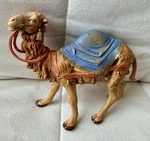 1992 Fontanini- Standing Camel Nativity Figure- Blue Blanket- Roman Inc- Italy. Fixed Price $23.00.