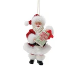 Department 56 Possible Dreams Santa Claus Christmas 2022 Banner Ornament 6010639. Fixed Price $16.99.