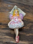 Old World Christmas Nutcracker Sugar Plum Fairy 10111 W/ Owc Gift Box Blown Gls. Fixed Price $16.00.