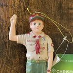 Kurt Adler 6" Boy Scouts Of America Oath Christmas Holiday Ornament W0329 New. Fixed Price $9.97.