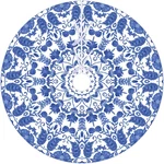 Boao 48 Inch Christmas And White Tree Skirt Xmas Flower, Blue,. Fixed Price $16.91.