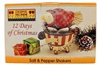 Debbie Mumm "12 Days Of Christmas" Salt & Pepper Shakers By Sakura. Fixed Price $8.99.