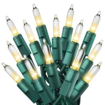 Prextex Count Clear Christmas Lights - 20 Ft Ultra Bright 100CT,. Fixed Price $22.85.
