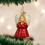Old World Christmas Baby Angel Glass Ornament 10204. Fixed Price $17.99.