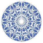 Boao 48 Inch Christmas And White Tree Skirt Xmas Flower, Blue,. Fixed Price $14.76.