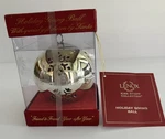 Lenox Christmas Silver Snowflake Friendship Ball Ornament Kirk Stieff Collection. Fixed Price $22.00.