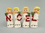 4 Vtg Noel Angel Holly Norcrest Girls Figurines Christmas Candle Holders Japan. Fixed Price $355.00.