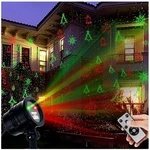 Energy Efficient Red And Green Laser Projector Lights For Christmas Celebrations. Fixed Price $71.99.