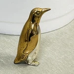 Sterling Silver .800 And Metal Penguin Figurine 1 Inch Tall. Fixed Price $199.99.