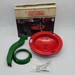 Ideal Steel Metal Christmas Tree Stand Usa Vintage Holiday Traditions 95-3264. Fixed Price $20.66.