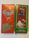 2 Merry Mouse Stocking Hangers Christmas Vintage Holiday Rodent Pair Holders. Fixed Price $11.22.