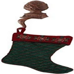 Esschert Design Christmas Stocking Holder Multicolor 535 Inch Functional Holiday. Fixed Price $31.00.