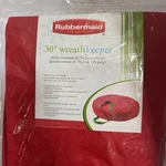 Rubbermaid Wreath Storage 30" Christmas Organization 2005 New In Package Nos. Fixed Price $19.99.