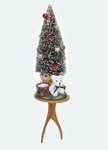 Byers Choice Christmas Decorated Table With Tree 6663 Authorized Dealer. Fixed Price $48.60.