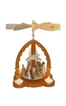 Alexander Taron Importer 16093 Richard Glaesser Pyramid-nativity SCENE-10.5" .... Fixed Price $286.88.