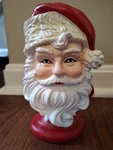 Ashland Santa Claus 7.75" Tabletop Bust Night Before Christmas Noel New. Fixed Price $12.99.