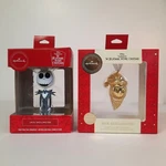 Hallmark Jack Skellington Nightmare Before Christmas Lot Of 2 Ornaments New Nib. Fixed Price $9.00.