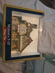 Vintage Holiday Time Walton Variety 5-10 Store Lighted Village Christmas House. Fixed Price $34.99.