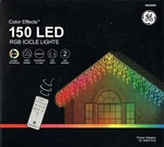 Ge Effects 6029695 150CT Rgb Icicle Lights 12' 8-COLOR 18-FUNCTION New!. Fixed Price $49.95.