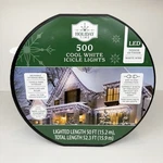 Holiday Time 500 Cool White Icicle Led Christmas Lights Wire 52.3 Ft New. Fixed Price $29.95.