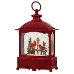 Regency Int'l 11" Led Cardinal Lantern Water Globe With Timer, Multicolor. Fixed Price $61.65.