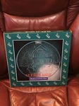 Vintage Libbey Clear Glass "sleigh Ride" Round Xmas Serving Platter Original Box. Fixed Price $25.00.