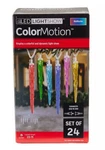 Gemmy Lightshow Colormotion Multi-color 24 Led Icicle Christmas New. Fixed Price $43.18.