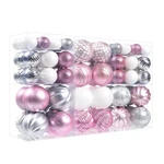 100PCS Christmas Ball Ornaments Set, Assorted Shatterproof Ornament.... Fixed Price $48.26.
