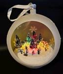 Mr. Christmas Animated Musical Lighted Jumbo 7" Sparkling Ornament Skaters 2007. Fixed Price $102.20.