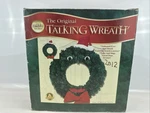 The Original Talking Wreath Gemmy Animated Christmas 1997 W/ Box. Fixed Price $99.99.