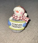 Forever Friends Snowman Ornament Lights Up Color Changing See Video Spoontiques. Fixed Price $8.99.
