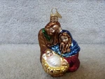 Old World Christmas Owc Ornament Nativity Holy Family #10207 Mary Jesus 4.25". Fixed Price $18.22.