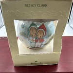 1979 Hallmark Betsey Clark Satin Ball Ornament Unbreakable Fun Times Theme. Fixed Price $8.88.