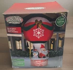 Gemmy Airblown Christmas Inflatable Giant Hot Balloon 11.5FT Lighted Rare. Fixed Price $200.00.
