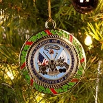 Army Christmas Military Gold Plated Challenge Coin 2.5" Holiday Ornament. Fixed Price $36.99.