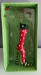 New In Box Department Dept 56 Lollysticks Kym Bowles Christmas Boot Ornament. Fixed Price $11.99.