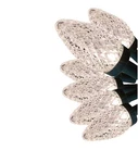 Ge Staybright 75 Led C9 Diamond Cut Warm White Christmas Lights Green Wire 37FT. Fixed Price $35.99.