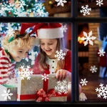 Ludilo 135PCS Christmas Window Clings Snowflakes Decals Static. Fixed Price $12.99.