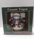 Ceramic Snowman Teapot With Santa Attire- Royal Seasons Collecti. Fixed Price $15.97.