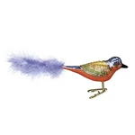 Old World Christmas Glass Blown Clip On Ornament, Painted Bunting. Fixed Price $19.21.