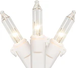 Northlight Mini Incandescent Christmas Lights - Clear 4' White Wire 20CT. Fixed Price $18.99.